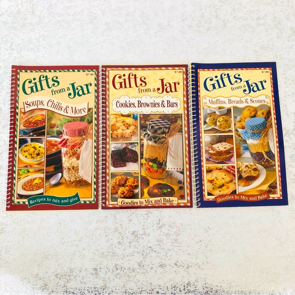 $10 Set of 3 Gifts From A Jar Spiral Booklets - Picture 1 of 10